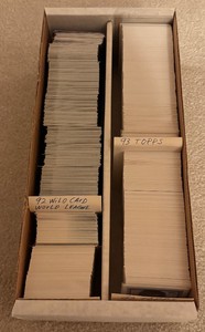 Bulk Box of 90s Football Cards