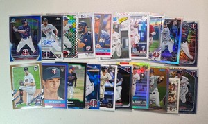 20-Card Minnesota Twins Star RookieParallelNumbered Baseball Card Lot