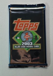 1 Pack of 2003 Topps Series 1 Baseball Cards (Willie Mays Auto)
