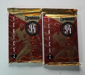 2 Packs of 1994 Donruss Series 2 Baseball Cards