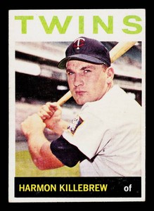 Harmon Killebrew 1964 Topps #177 Vintage Minnesota Twins Baseball Card