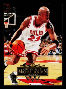 Michael Jordan 19965-96 Fleer Ultra #25 Basketball Card