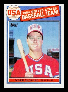 Mark McGwire RC 1985 Topps #401 Vintage Rookie Baseball Card