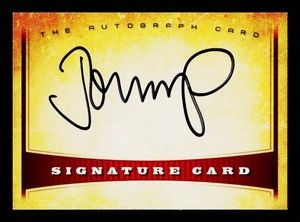 John Mellencamp Autograph 2x Signature Card