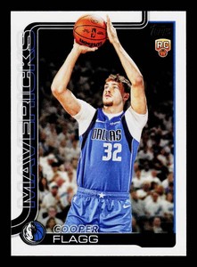 Cooper Flagg RC 2025 Topps #201 Rookie Basketball Card