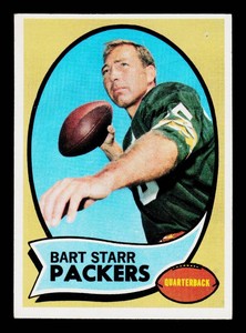 Bart Starr 1970 Topps #30 Vintage Football Card