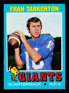 Fran Tarkenton 1971 Topps #120 Vintage Football Card