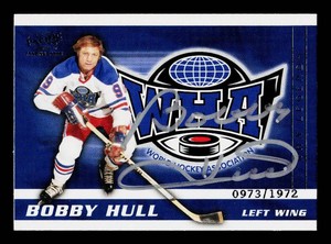 Bobby Hull Autograph 1972 2004 Pacific WHA Legends Hockey Card