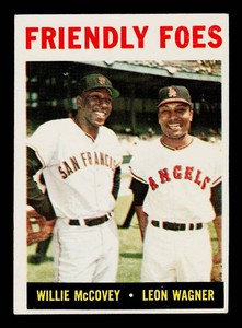 Willie McCovey 1964 Topps Friendly Foes #41 Vintage Baseball Card