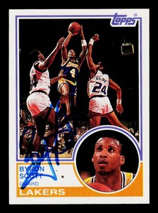Byron Scott Autograph 1993 Topps Archives #41 Basketball Card