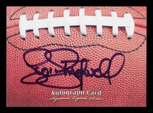 Scott Studwell Autgoraph Football Signature Card Minnesota Vikings