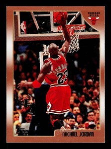 Michael Jordan 1998 Topps #77 Basketball Card