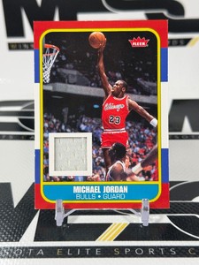 Michael Jordan RARE Relic Practice Jersey 2007-08 Fleer Upper Deck Target Exclusive #RCPJ Basketball Card