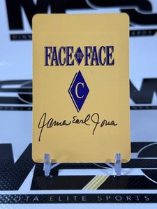 James Earl Jones Autograph Face to Face Entertainment Trading Card