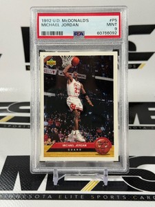 Michael Jordna PSA 9 Mint Graded Slab #Ps Basketball Card