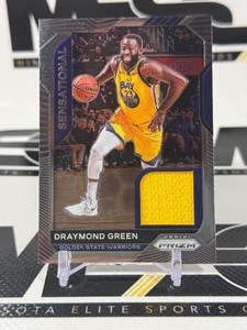 Draymond Green Relic Game-Worn 2021 Prizm Sensational Swatches #SSW-DRA Basketball Card