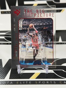 Michael Jordan UD3 The Big Picture 1997 Upper Deck #23 Basketball Card