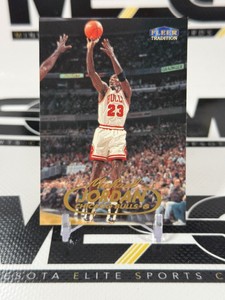 Michael Jordan 1998-99 Fleer Tradition #23 Basketball Card