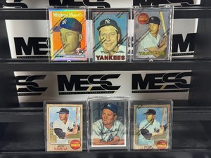 Mickey Mantle 6-Card Commemorative Baseball Card Lot