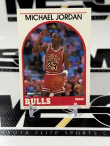 Michael Jordan 1989 NBA Hoops #200 Basketball Card