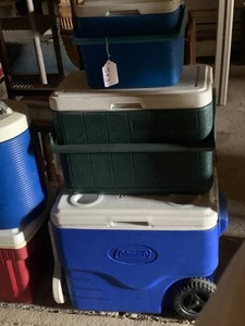 Coleman coolers (3)