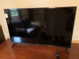 LG 48 flat screen TV, with remote