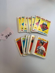 Topps baseball cards