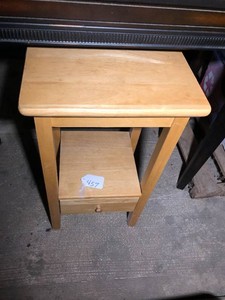 Occasional table with drawer