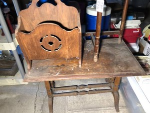 Occasional tables, magazine rack