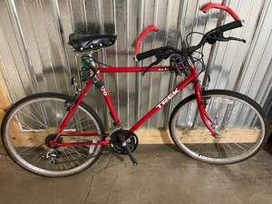 Vintage Trek Antelope Mountain Bike With Schwinn Saddle