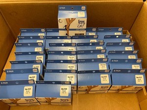 34 - Leggs to Go Day Sheer Knee Highs Nude 3-Pair Boxes (Lot of 27)