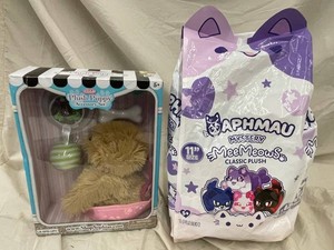 PLT - Sophias Plush Puppy Set & Aphmau MeeMeows Plush Mixed Lot
