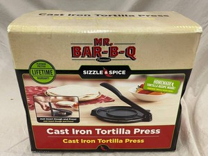 Wales - Mr. Bar-B-Q Sizzle & Spice Cast Iron Tortilla Press