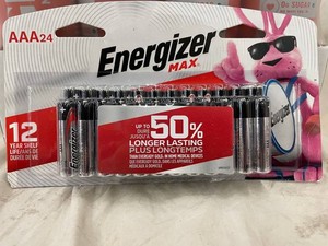 K 4 - Energizer MAX AAA 1.5V Alkaline Batteries - 24-Pack