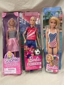 YEM - Sophie Fashion Star & Barbie Dolls (Lot of 3)