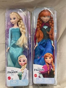 YEM - Disney Frozen Elsa & Anna Dolls (Lot of 2)