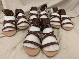YEM - Goodfellow & Co Womens Studded Strappy Sandals (Lot of 6 Pairs)