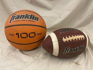 YEM - Franklin Basketball & Football Mixed Lot (Lot of 2)