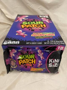 Sour Patch Kids Strawberry Watermelon GlowUps 2.99oz (Lot of 18)