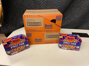 Bens Original Street Food Bean & Rice Burrito Bowls - 2 Cases
