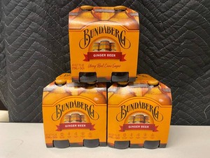 Bundaberg Ginger Beer 4-Pack (Lot of 3)