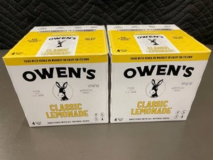 Owens Classic Lemonade Mixer - 8 Pack (Non-Alcoholic, 12 fl oz Cans)