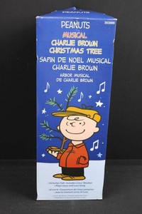 Peanuts Musical Charlie Brown Christmas Tree 303069 - 24 in (not tested)