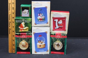 Hallmark Keepsake Christmas Ornament Collection (Lot of 6)