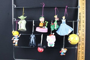 Mixed Lot Disney, Star Wars, Peanuts & Holiday Ornaments (Lot of 10)