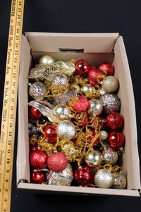 Assorted Christmas Ornaments Mixed Group