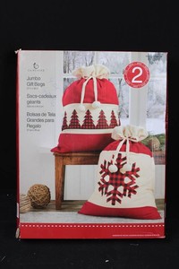 CG Hunter Jumbo Christmas Fabric Gift Bags