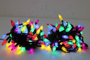 Multicolor LED Christmas String Lights (Lot of 2)