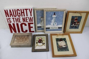 Christmas Decor Mixed Lot (Lot of 7)