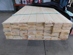 1 in. x 6 in. x 10 ft. Ponderosa Pine Tongue and Groove WP4  NG - 1,280 Linear Feet